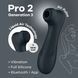 Вакуумний кліторальний стимулятор Satisfyer Pro 2 Generation 3 with Liquid Air Connect App Dark Grey в інтим-бутику EroticToys