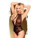 Боді з глибоким декольте та високими трусиками Penthouse - Toxic Powder Black L/XL в інтим-бутику EroticToys
