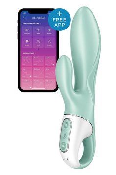 Смарт вібратор-кролик Satisfyer Air Pump Bunny 5+ (м'яте паковання!!!) &mdash; купити в інтим-бутику EroticToys