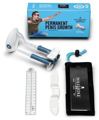 Екстендер для збільшення члена Male Edge Basic, ремінцевий, маса всього 65 г, міцний пластик &mdash; купити в інтим-бутику EroticToys