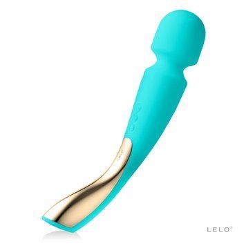 Вібромасажер LELO Smart Wand 2 Medium Ocean Blue &mdash; купити в інтим-бутику EroticToys