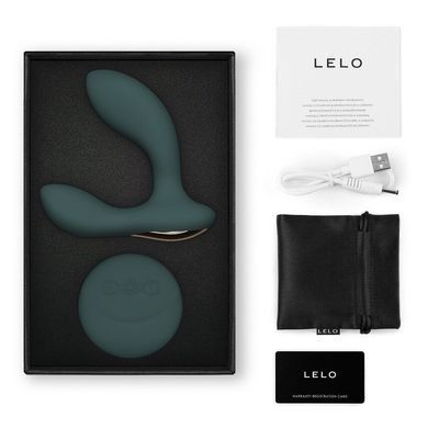 Масажер простати LELO Hugo 2 Remote Green, 2 мотори, дуже потужний, пульт ДК &mdash; купити в інтим-бутику EroticToys