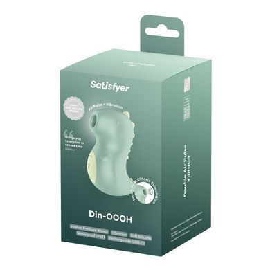 Вакуумний кліторальний стимулятор Satisfyer Din-OOH &mdash; купити в інтим-бутику EroticToys
