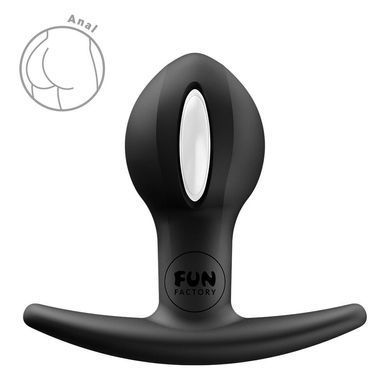 Анальна пробка Fun Factory B BALLS UNO Black (м'яте паковання!!!) &mdash; купити в інтим-бутику EroticToys