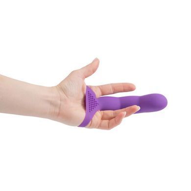 Насадка на палець Simple&True Extra Touch Finger Dong Purple &mdash; купити в інтим-бутику EroticToys