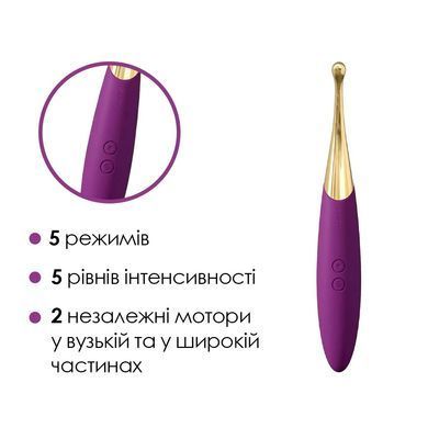 Універсальний вібратор Svakom Beatrice, 4 варіанти використання &mdash; купити в інтим-бутику EroticToys