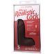 Фалоімітатор Doc Johnson The Realistic Cock ULTRASKYN - 5 Inch with Balls Chocolate в інтим-бутику EroticToys