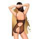 Боді з відкритими грудями та спиною Penthouse - Turned On Black M/L в інтим-бутику EroticToys