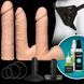 Набір для страпона Doc Johnson Vac-U-Lock Dual Density UltraSKYN Set, діаметр 3&times;4,5см в інтим-бутику EroticToys