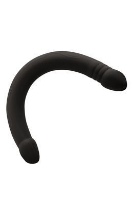 Фалоімітатор двосторонній Dorcel Real Double Do Black, діаметр 4 см, довжина 42 см &mdash; купити в інтим-бутику EroticToys