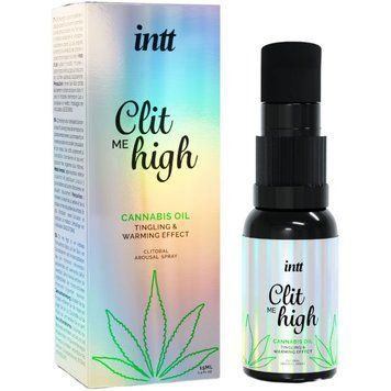 Збуджувальний гель для клітора Intt Clit Me On High Cannabis Oil 15 мл, сильна стимуляція &mdash; купити в інтим-бутику EroticToys