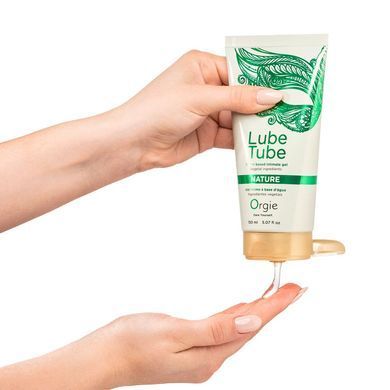 Лубрикант на водній основі Orgie Lube Tube Nature, 150 мл, натуральний склад, зволожує, заспокоює &mdash; купити в інтим-бутику EroticToys