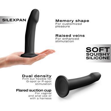 Фалоімітатор Dorcel Real Pleasure L Black &mdash; купити в інтим-бутику EroticToys