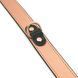 Нашийник із затискачами для сосків Liebe Seele Rose Gold Memory Collar with Nipple Clamps, шкіра в інтим-бутику EroticToys
