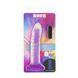 Фалоімітатор, що світиться в темряві, ADDICTION Rave 8&Prime;, Glow in the Dark Dildo Purple Confetti, 20,3 см в інтим-бутику EroticToys