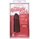 Фалоімітатор Doc Johnson The Realistic Cock ULTRASKYN - 5 Inch Chocolate в інтим-бутику EroticToys