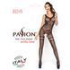 Бодістокінг Passion BS045 black, комбінезон, імітація панчіх і боді в інтим-бутику EroticToys