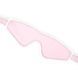 Шкіряна маска на очі Liebe Seele White & Pink Fairy Goat Leather Blindfold в інтим-бутику EroticToys