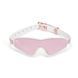 Шкіряна маска на очі Liebe Seele White & Pink Fairy Goat Leather Blindfold в інтим-бутику EroticToys