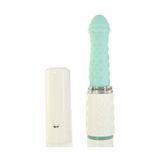 Розкішний вібратор-пульсатор Pillow Talk з присоскою - Feisty Thrusting Vibrator Teal &mdash; купити в інтим-бутику EroticToys