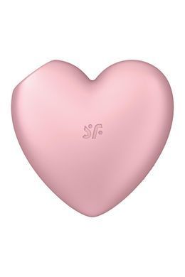 Замовити анонімно: Вакуумний стимулятор-серце з вібрацією Satisfyer Cutie Heart Light Red Вакуумний стимулятор-серце з вібрацією Satisfyer Cutie Heart Light Red — купити в інтим-бутику EroticToys
