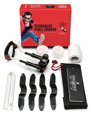 Екстендер для збільшення члена Male Edge Pro, ремінцевий, маса всього 65 г, міцний пластик &mdash; купити в інтим-бутику EroticToys