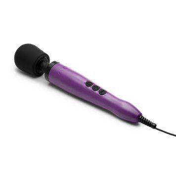 Вібромасажер DOXY Original Purple, дуже потужний, живлення 220В, пульсівні вібрації &mdash; купити в інтим-бутику EroticToys