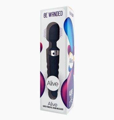 Мінівібромасажер Alive Be Wanded Black &mdash; купити в інтим-бутику EroticToys
