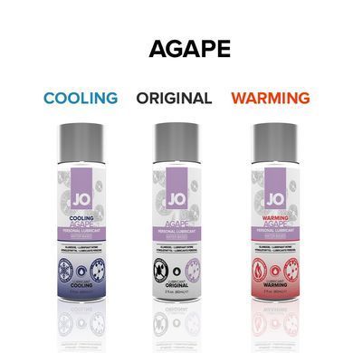 Охолоджувальна змазка JO AGAPE &mdash; COOLING (60 мл) без гліцерину, гліколю та парабенів &mdash; купити в інтим-бутику EroticToys