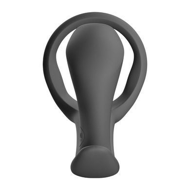 Анальна пробка з ерекційним кільцем Fun Factory BOOTIE RING Black (м'яте паковання!!!) &mdash; купити в інтим-бутику EroticToys