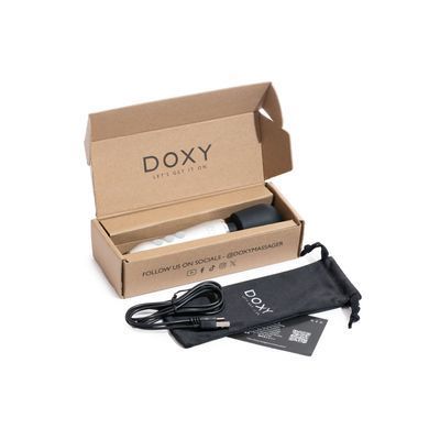 Вібромасажер DOXY Go, компактний, перезаряджуваний, водостійкий, 6 режимів &mdash; купити в інтим-бутику EroticToys