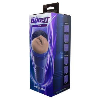 Мастурбатор-ротик Fleshlight Boost Blow Light Medium Flesh, плаваючі кільця Turbo Tech &mdash; купити в інтим-бутику EroticToys