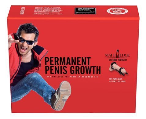 Екстендер для збільшення члена Male Edge Pro, ремінцевий, маса всього 65 г, міцний пластик &mdash; купити в інтим-бутику EroticToys