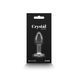Скляна анальна пробка NS Novelties Crystal - Desires - Rainbow Gem - Small в інтим-бутику EroticToys