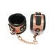 Наручники Liebe Seele Rose Gold Memory Wrist Cuff, натуральна шкіра, золото рожеве в інтим-бутику EroticToys