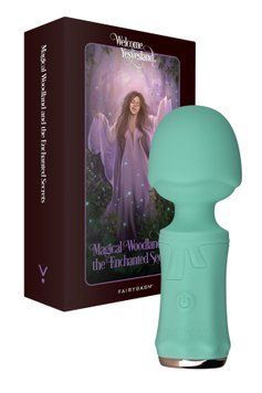 Мінівібромасажер FairyGasm SecretFuntasy green &mdash; купити в інтим-бутику EroticToys