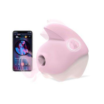Вакуумний кліторальний смарт-стимулятор Magic Motion Unicorn Pink з вібрацією &mdash; купити в інтим-бутику EroticToys