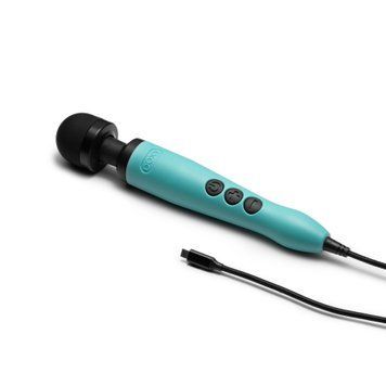 Вібромасажер DOXY3 USB-C Massager TURQUOISE &mdash; купити в інтим-бутику EroticToys
