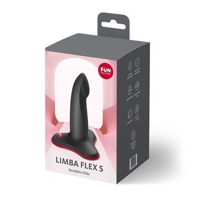 Фалоімітатор Fun Factory LIMBA FLEX S Black (м'яте паковання!!!) &mdash; купити в інтим-бутику EroticToys
