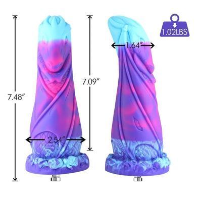 Фалоімітатор для секс-машин Hismith 7.48&Prime; Silicone Dildo HSA139 Monster Series, система KlicLok &mdash; купити в інтим-бутику EroticToys