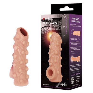 Насадка на член Kokos Nude Sleeve NS 003 M &mdash; купити в інтим-бутику EroticToys