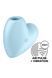 Вакуумний стимулятор-серце з вібрацією Satisfyer Cutie Heart Blue в інтим-бутику EroticToys