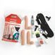 Набір для страпона Doc Johnson Vac-U-Lock Dual Density Experienced Set, діаметр 2&times;7см, 7,7см в інтим-бутику EroticToys