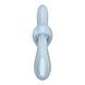 Вібратор з ротацією Satisfyer Heat Flex 4 Blue, підігрів до 39&deg;C в інтим-бутику EroticToys