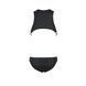 Чоловіче шкіряне боді Passion 056 ADAM XXL/XXXL Black, заклепки в інтим-бутику EroticToys