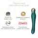 Смартвібратор-пульсатор Zalo &mdash; King Turquoise Green, кристал Swarovski в інтим-бутику EroticToys