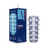 Мастурбатор Blush Rize &ndash; Swich Glow in the Dark Masturbator Clear, двосторонній, світиться в темряві &mdash; купити в інтим-бутику EroticToys