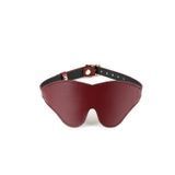 Шкіряна маска на очі Liebe Seele Wine Red Blindfold &mdash; купити в інтим-бутику EroticToys