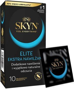Безлатексні преміум-презервативи SKYN Elite Extra Lubricated 10 шт &mdash; купити в інтим-бутику EroticToys