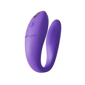 Смарт-вібратор для пар We-Vibe Sync GO Light Purple, тревел-кейс &mdash; купити в інтим-бутику EroticToys